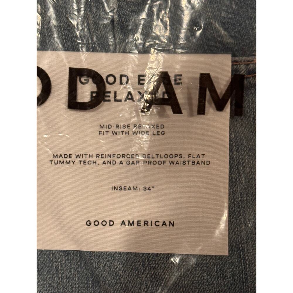 Good American Good Standard Ease Carpenter Jeans – Plus Size 18– NWT - Picture 8 of 9